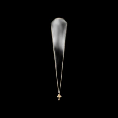 Ambush Mushroom Charm Necklace 'Gold'
