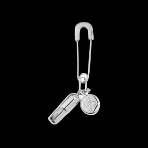 Ambush Pill Charm Earring 'Silver'