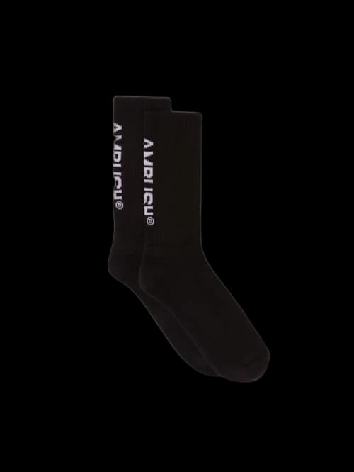 Ambush Logo Socks Black