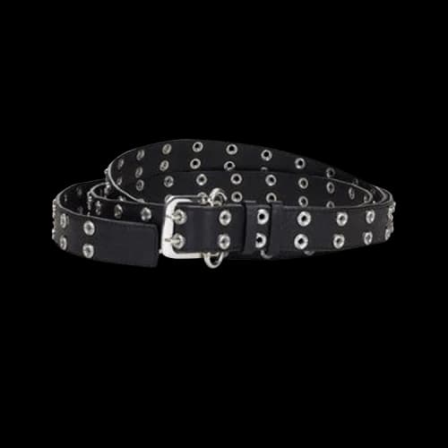 Ambush Long Grommet Leather Belt 'Black'
