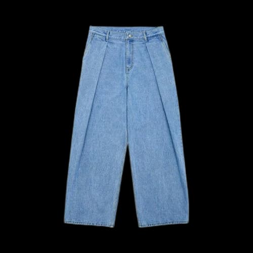 Ader Error Brush Jeans 'Sky Blue'