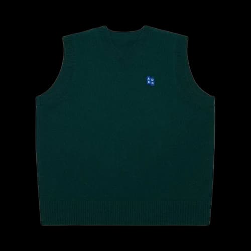 Ader Error V-Neck Knitted Vest 'Green'