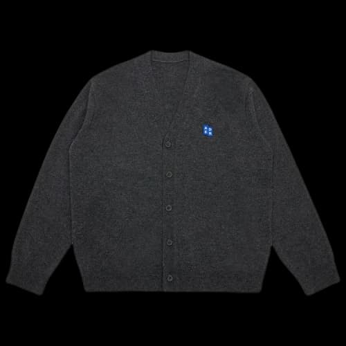 Ader Error TRS Tag Cardigan 'Charcoal'