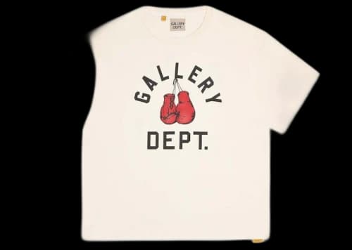 Gallery Dept. Boxing Merch Tee Cream