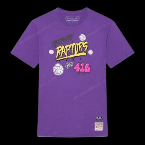 Mitchell & Ness x Nba Toronto Raptors T-shirt 'Purple'