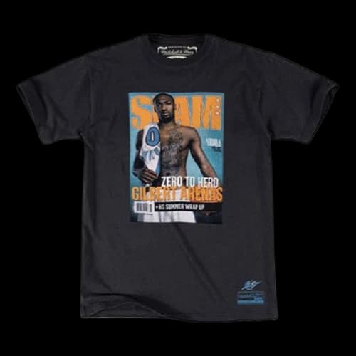 Mitchell & Ness x SLAM Cover Tee 'Black'