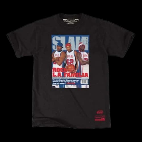 Mitchell & Ness x SLAM Crossover Poster Short Sleeve Black