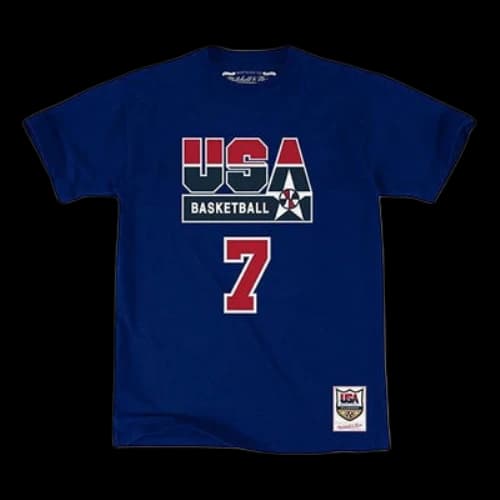 Mitchell & Ness Round Neck Short Sleeve American Dream Team 1992 Barcelona