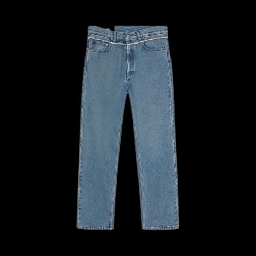 Ambush Waist Detail Denim Pants 'Blue'