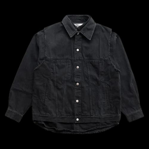 Ambush Layered Denim Shirt 'Black'