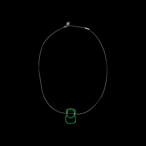 Givenchy G Can Necklace 'Green'