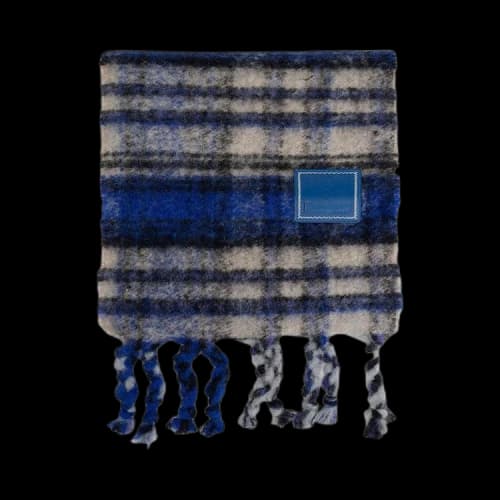 Ader Error Logo Patch Check Scarf 'Blue'