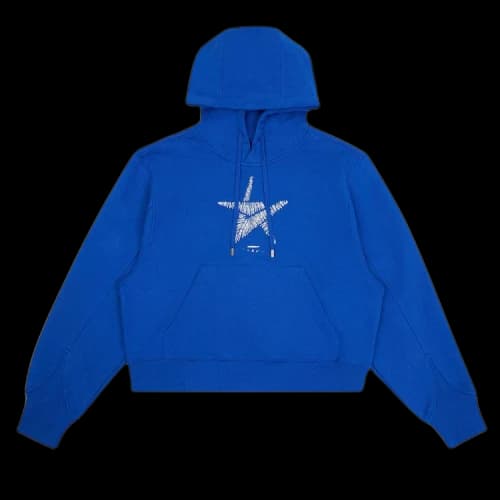 Ader Error Logo Hoodie 'Blue'