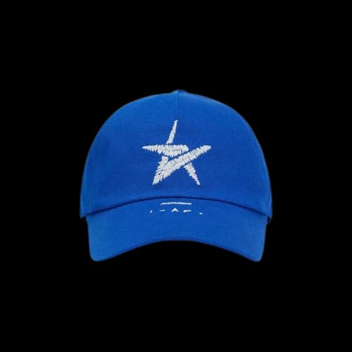 Ader Error Embroidered Baseball Cap 'Blue'