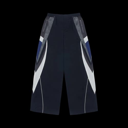 Ader Error Color Block Ankle Drawstring Pants 'Black'