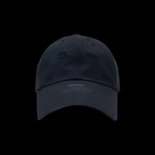 Ader Error Distressed Baseball Cap 'Black'