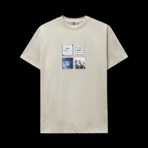 Ader Error Printed T-Shirt 'Ivory'