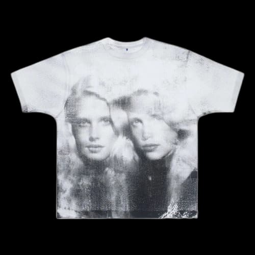 Ader Error Twin Face T-Shirt 'Off White'