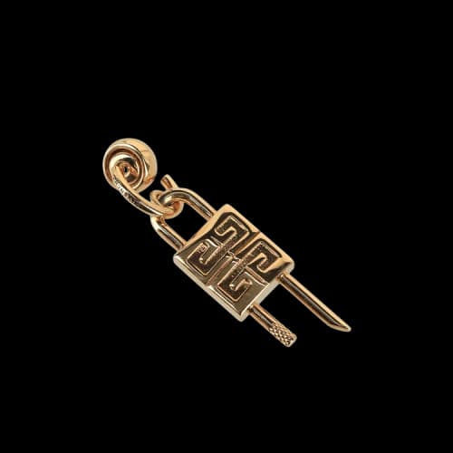 Givenchy 4G Lock Single Hoop Earring 'Gold'
