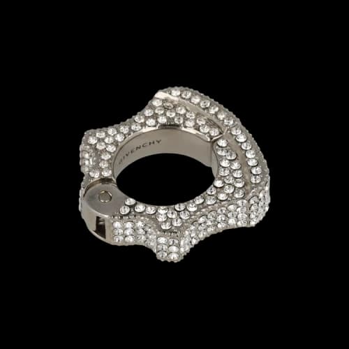 Givenchy Single G Can Crystal-Embellished Earring 'Silver'