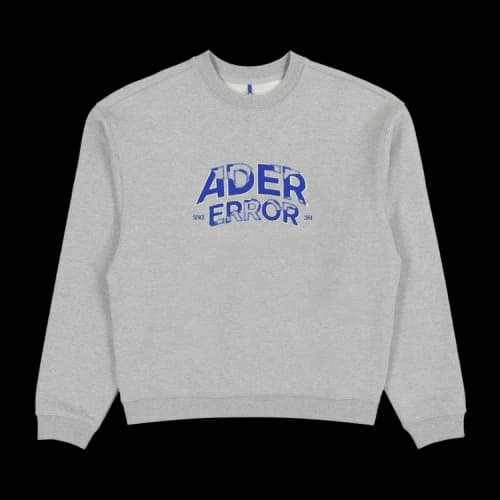 ADER error Personalized Logo Design Hoodie Grey