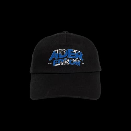 Ader Error Applique Artwork Panels Cap 'Noir'
