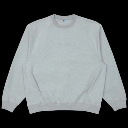 Ader Error Pleated Detail Sweatshirt 'Grey'