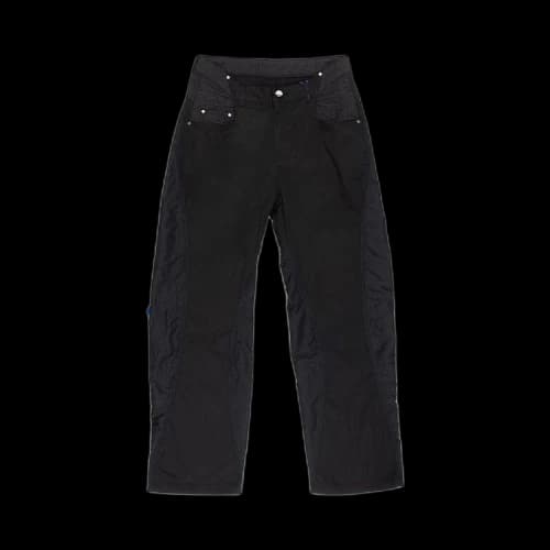Ader Error Semi-Oversized Fit Pants 'Black'