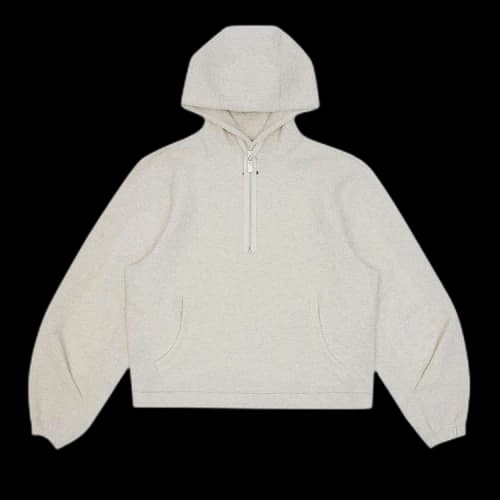 Ader Error Semi-Oversized Fit Hoodie 'Oatmeal'