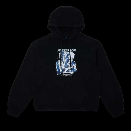 Ader Error Semi-Oversized Fit Hoodie 'Black'