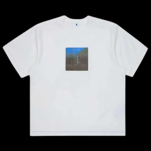 Ader Error Semi-Oversized Fit T-Shirt 'Off White'