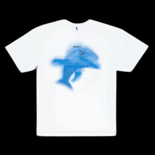 Ader Error Semi-Oversized Fit T-Shirt 'Off White'