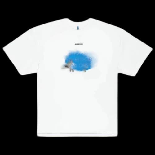 Ader Error Semi-Oversized Fit T-Shirt 'Off White'