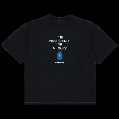 Ader Error Semi-Oversized Fit T-Shirt 'Black'