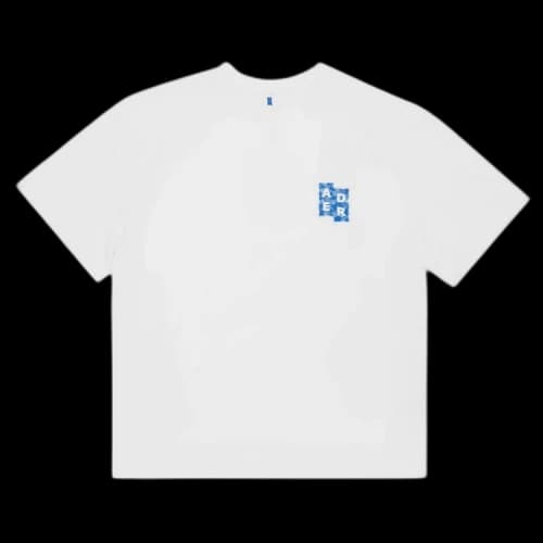 Ader Error Semi-Oversized Fit T-Shirt 'Off White'