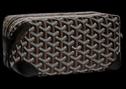Goyard Boeing 25 Toilet Bag Black