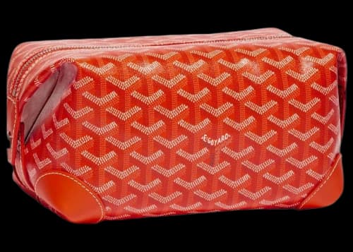 Goyard Boeing 25 Toilet Bag Orange