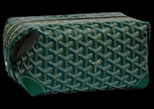 Goyard Boeing 25 Toilet Bag Green