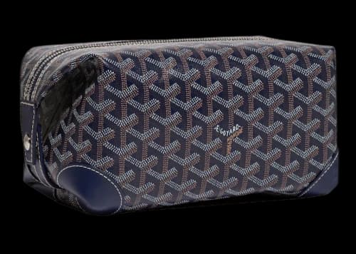 Goyard Boeing 25 Toilet Bag Navy Blue