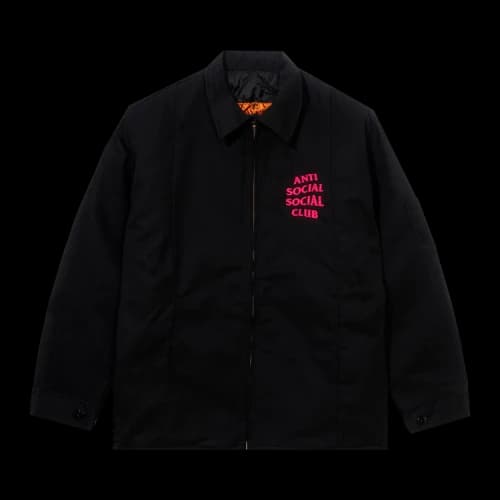 Anti Social Social Club Bold Truth Jacket 'Black'
