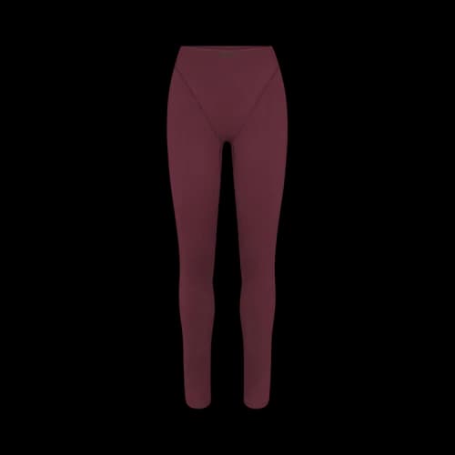 NikeSKIMS Matte High-Waisted V-Line 26" Leggings 'Currant'