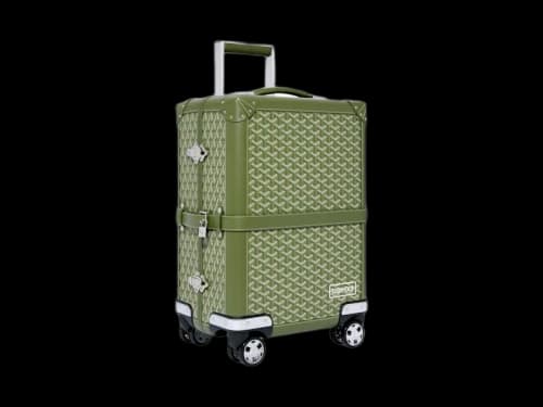 Goyard Bourget PM Trolley Case Khaki