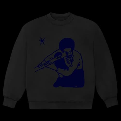Cactus Plant Flea Market x André 3000 New Blue Sun Crewneck #2 'Black'