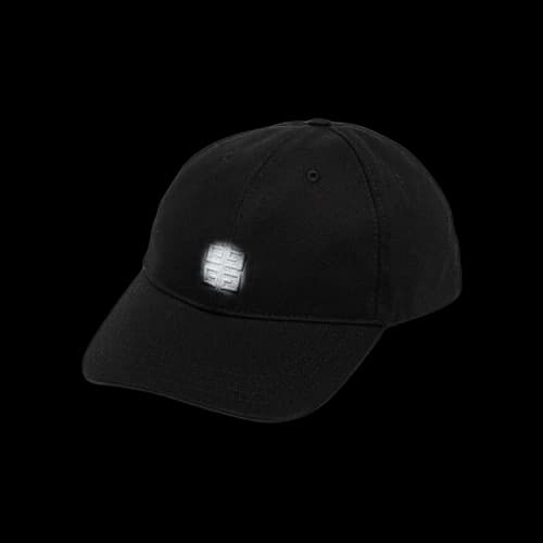 Givenchy Curved Cap With 4G Closure 'Black'