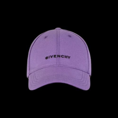 Givenchy Curved Cap With Embroidered Logo 'Ultraviolet'