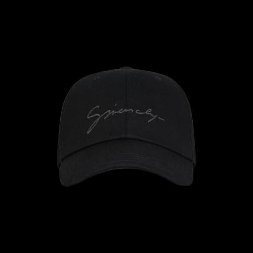 Givenchy Embroidered Logo Curved Cap 'Black'