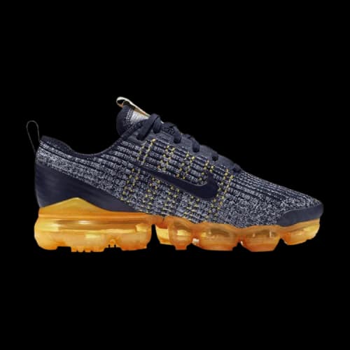 (GS) Nike Air VaporMax Flyknit 3 'College Navy Orange'
