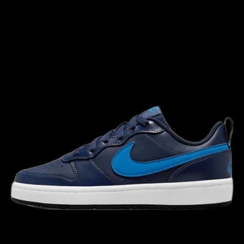 (GS) Nike Court Borough Low 2 'Navy Blue'