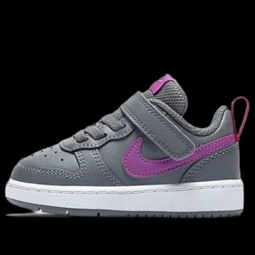 (TD) Nike Court Borough Low 2 Grey/Purple