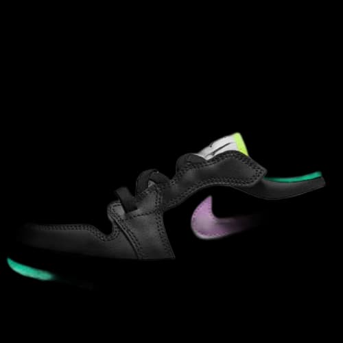 (PS) Air Jordan 1 Low Alt 'Black White Purple'